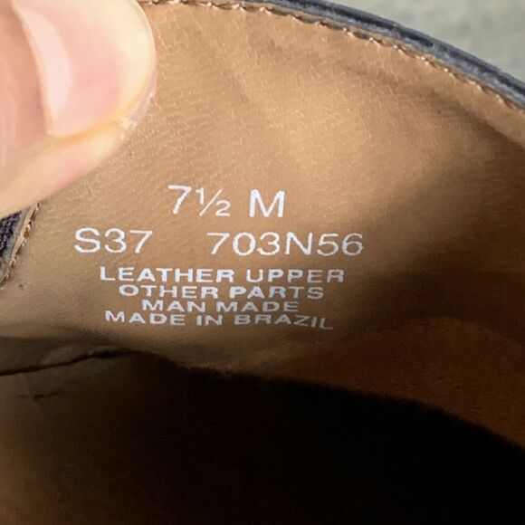 Naturalizer Womens Mules Shoes Leather Size 7.5 M Brown Slide Slip On - Picture 8 of 10